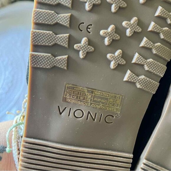 VIONIC Vionic Leather Mules - Ambrosia NEW size 7 - Picture 6 of 7